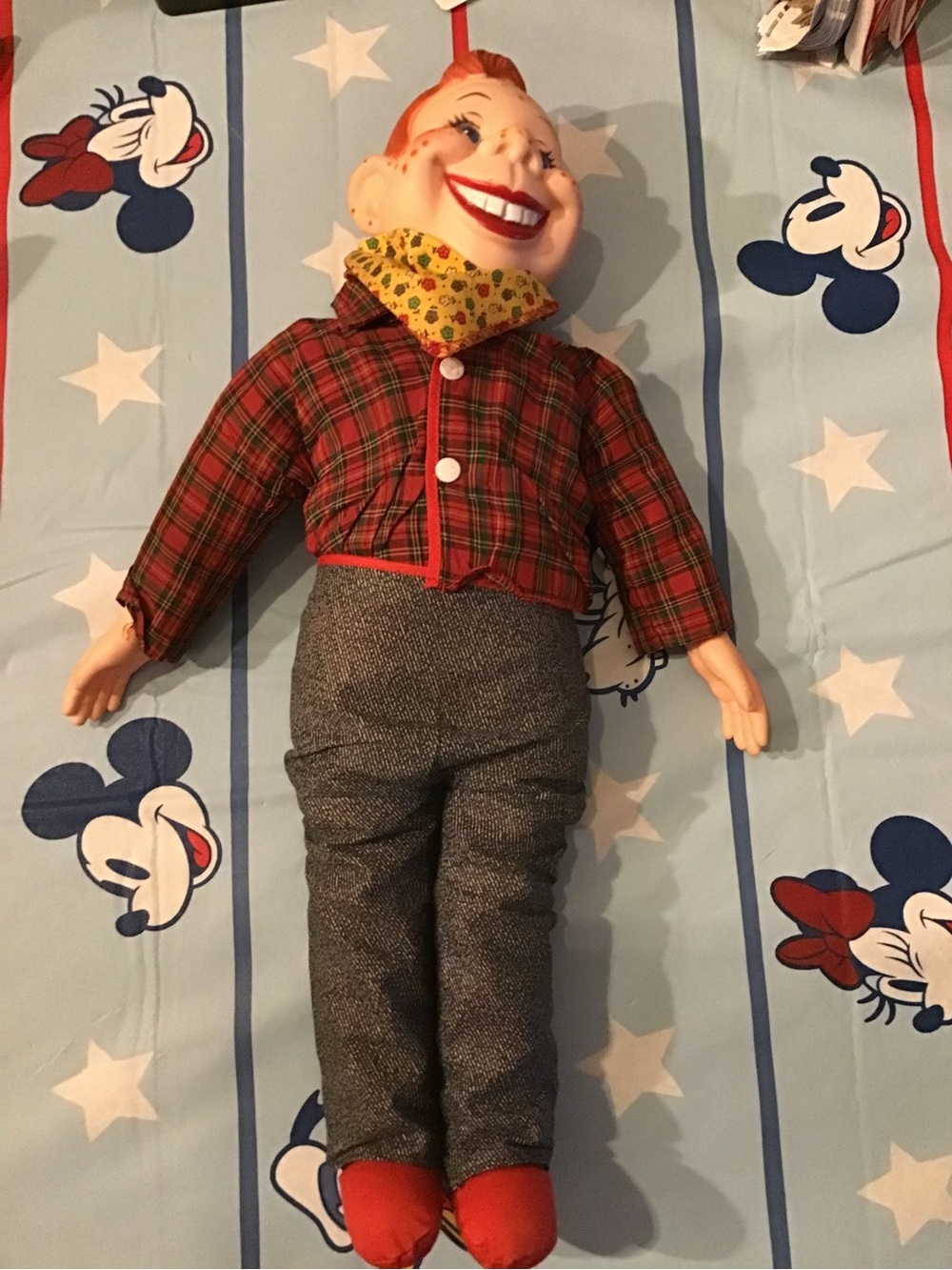 Vintage genuine 1972 howdy doody doll 19” EEGEE national broadcasting co. RARE